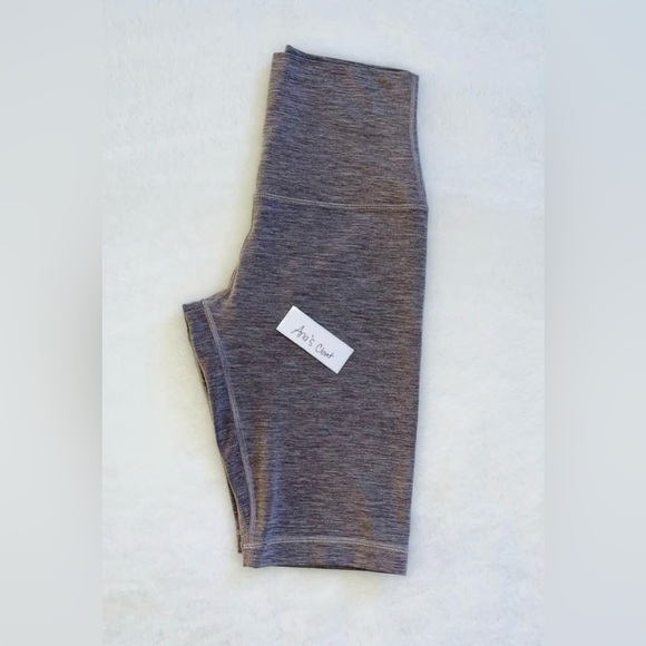 Lululemon Align Biker Shorts 10” Heathered Lunar Rock - Picture 8 of 8